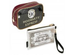 sarcia.eu Harry Potter Hogwart - Set 2 potovalnih toaletnih torbic, rdeča toaletna torbica in etui 