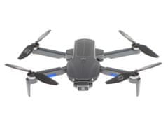 Aga Dron RC F9 6K HD kamera GPS wifi doseg 2000 m siv