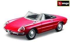 BBurago 1:32 Alfa Romeo Spider (1966) Rdeča