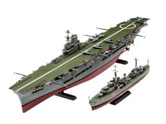 Revell maketa-miniatura HMS ARK ROYAL in Tribal Class Rušilec • maketa-miniatura 1:720 bojne ladje • Level 4