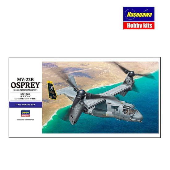 Hasegawa maketa-miniatura MV-22B OSPREY • maketa-miniatura 1:72 novodobna letala • Level 3