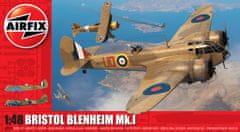 Airfix maketa-miniatura Bristol Blenheim Mk.1 • maketa-miniatura 1:48 starodobna letala • Level 4