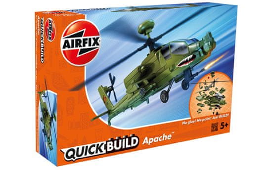 Airfix maketa-miniatura Apache Quickbuild • maketa-miniatura helikopterji • Level 1