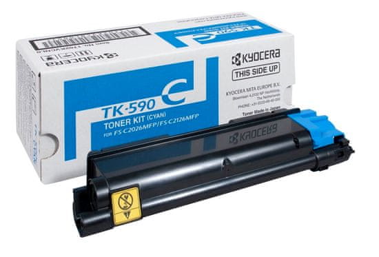 Kyocera TK-590C moder, originalen toner