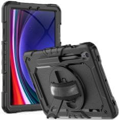 Tech-protect TECH-PROTECT SOLID360 GALAXY TAB S9 FE 10.9 X510 / X516B ČRN