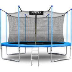 ACTIVESHOP Vrtni trampolin 15ft/465cm z notranjo mrežo in lestvijo Neo-Sport