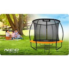 ACTIVESHOP Profilirani vrtni trampolin 10ft/312cm z notranjo mrežo Neo-Sport