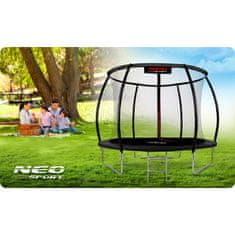 ACTIVESHOP Profilirani vrtni trampolin 10ft/312cm z notranjo mrežo Neo-Sport