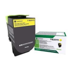 Lexmark 71B20Y0 LC rumen, originalen toner