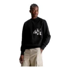 Calvin Klein Športni pulover črna 192 - 193 cm/XL J30J324092BEH