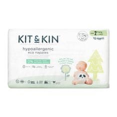 Kit & Kin Ekološke plenice za enkratno uporabo 2 (4-8 kg) 38 kosov