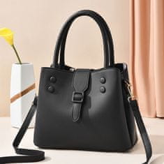Dollcini Ženska torbica, Elegantna ženska torbica., črna mešanica