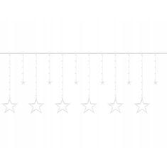 Northix Svetlobna zavesa - svetilke v obliki zvezde - LED 