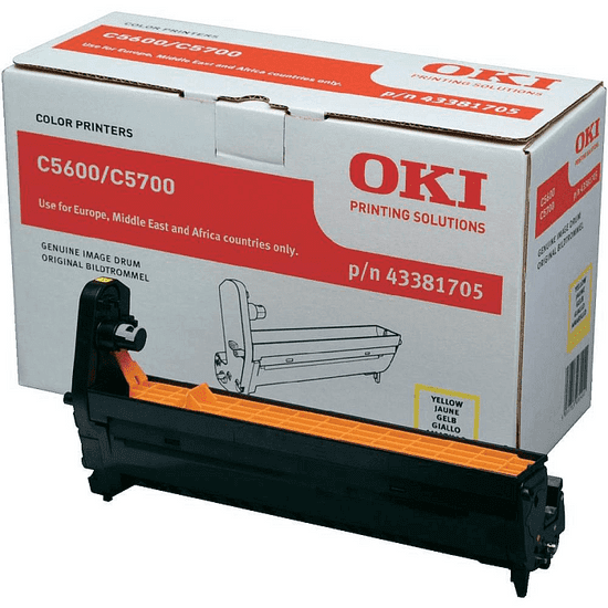 OKI Oki C 5600 (43381705) rumen, originalen boben