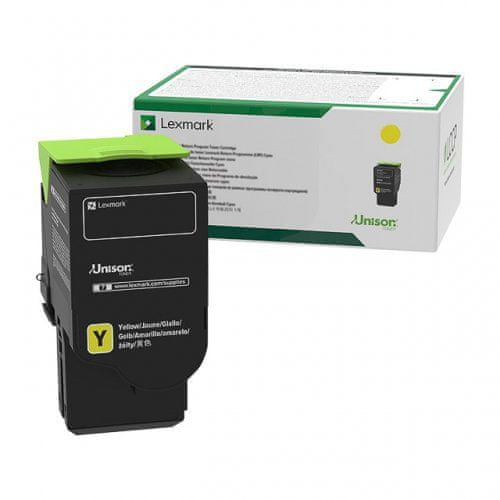 Lexmark C2320Y0 rumen, originalen toner