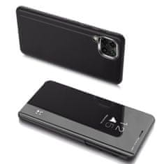 HURTEL Clear view črn etui za telefon Samsung Galaxy A22 5G
