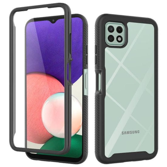 Techsuit Techsuit Defense360 Pro + Zaščitna folija, Samsung Galaxy A22 5G, črna