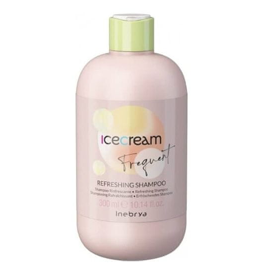 Inebrya Osvežujoč šampon z izvlečkom mete Ice Cream Frequent (Refreshing Shampoo)