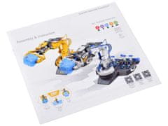 Toys Hidravlična roka Robot 3v1 DIY 220el ZA4199