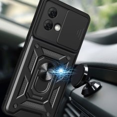 Tech-protect Camshield ovitek za Motorola Moto G84 5G, črna