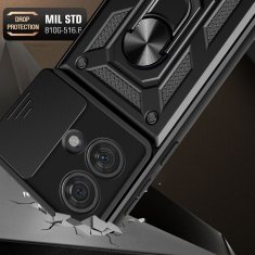 Tech-protect Camshield ovitek za Motorola Edge 40 Neo, črna