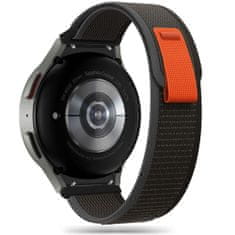 Tech-protect Nylon pašček za Garmin Fenix 5 / 6 / 6 Pro / 7, black/orange