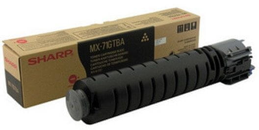 Sharp MX71GTBA črn, originalen toner