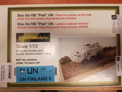 Combat-Models maketa-miniatura Sisu XA-180 "Pasi" - UN Finland 5 • maketa-miniatura 1:72 tanki in oklepniki • Level 3