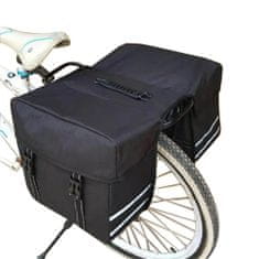 Dollcini torba za kolo, skrilasto črna