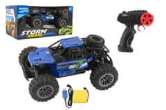 Teddies Avto RC buggy off-road modra 22cm plastika 2,4GHz baterija + polnilni paket