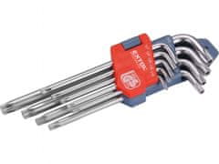 Extol Premium TORX L-ključi, nastavljeno 9ks, 10-50