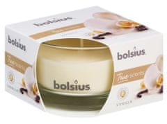 Bolsius Aromatic 2.0 Dišeča sveča v steklu, 80x50mm, Vanilla