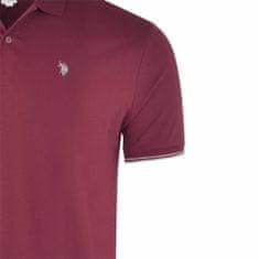 US Polo Majice bordo rdeča M 41029175