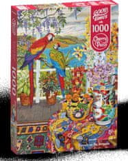 Cherry Pazzi Puzzle Papige na verandi 1000 kosov