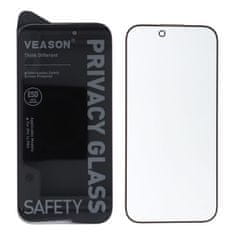 Veason 6D Pro Veason Privacy Glass - za Iphone XS Max / 11 Pro Max črno