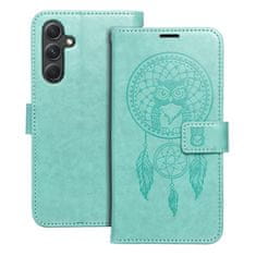 OEM MEZZO Kovček za knjigo za SAMSUNG A54 5G dreamcatcher green