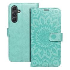 OEM MEZZO Kovček za knjigo za SAMSUNG A54 5G mandala green