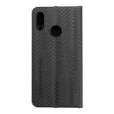 OEM LUNA Book Carbon etui za HUAWEI P Smart 2019 black