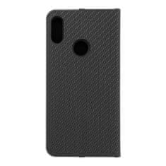 OEM LUNA Book Carbon etui za HUAWEI Y6 2019 black