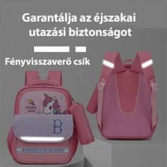 Dollcini elegantna šolska torba, nahrbtnik, elegantna torba za vsak dan, potovalna, študentska torba, temno roza
