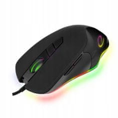 Northix Optična računalniška miška z osvetlitvijo ozadja 