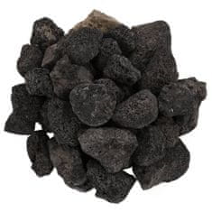 Vidaxl Vulkanski kamen 10 kg črn 3-5 cm