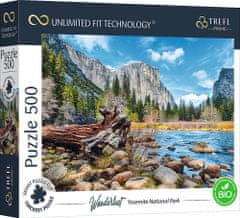 Trefl UFT Wanderlust Puzzle: Narodni park Yosemite, Kalifornija, ZDA 500 kosov