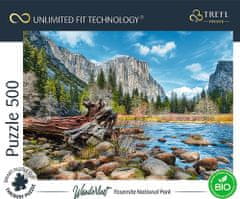 Trefl UFT Wanderlust Puzzle: Narodni park Yosemite, Kalifornija, ZDA 500 kosov