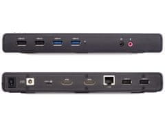 I-TEC priklopna postaja USB 3.0/USB-C/Thunderbolt/ 2x USB 3.0/ 4x USB 2.0/ 2x HDMI/ LAN/ Power Delivery 100W