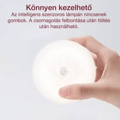 Dollcini LED svetilka, Inteligentna LED svetilka z brezžičnim senzorjem gibanja in USB polnjenjem, prenosna