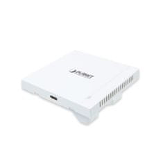 Planet WDAP-W1800AXU Wi-Fi6 AP, 802.11ax 2,4/5GHz 1800Mbps, VLAN, multi-SSID, 150 odjemalcev, gostovanje, polnjenje USB-C, PoE