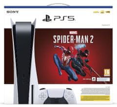 Sony C Chassis igralna konzola PS5 + Spider Man 2 VCH