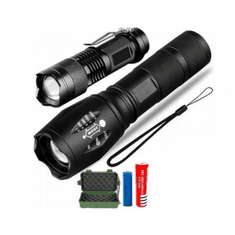 2x LED svetilka CREE XM-L T6 in Q5 2x ZOOM E-237