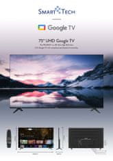 SmartTech 75" UHD 4K Google TV - 75UG10V1